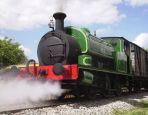 No.3 on a freight train at the Swindon & Cricklade Railway