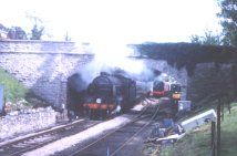 Harry A. Frith leaving Swanage