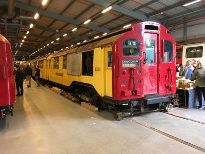 London Underground 1927 Standard Tube Stock at Acton Depot