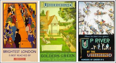 Early 20th Century Posters for London Underground