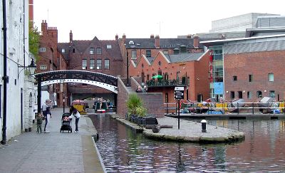 Gas Street canal basin, Birmingham