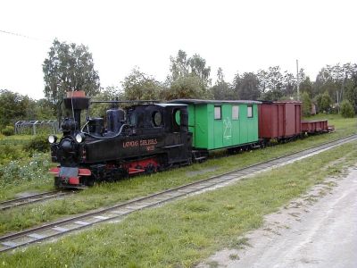 Brigadelok -- a German narrow gauge steam locomotive 