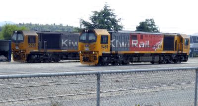 Modern diesel locomotives in New Zealand