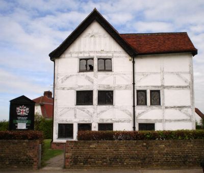 white building