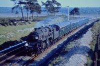 BR Standard Class 4 2-6-0 76012 on the Somerset & Dorset line near Bailey Gate – R.C.Bunyar Collection Loco 76012 on S&D