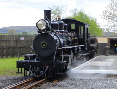 Baldwin 4-6-2 No.2 (61269/1930) at Pant station on the Brecon Mountain Railway, South Wales – Rob Holder Baldwin 4-6-2 narrow gauge tender engine