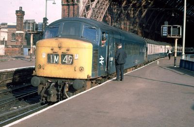 45009 waits at St Pancras station