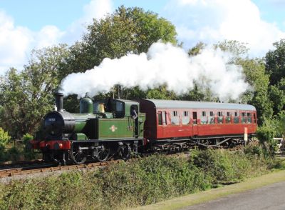 1450 + Autocoach on West Somerset Railway